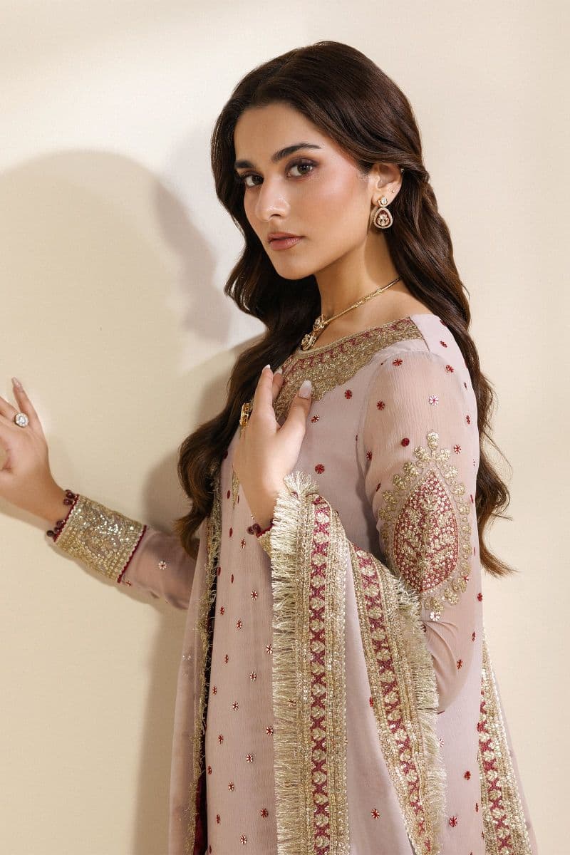 Embroidered Chiffon 2 Piece Unstitched Suit thumbnail