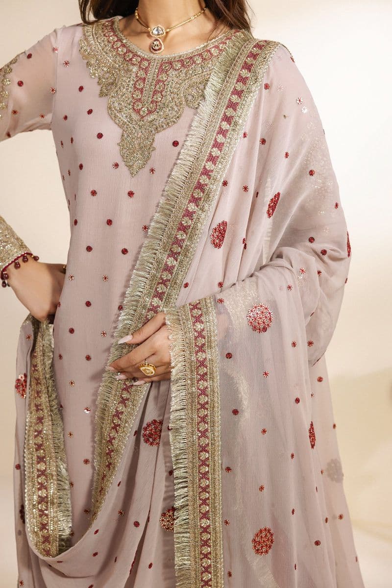 Embroidered Chiffon 2 Piece Unstitched Suit thumbnail