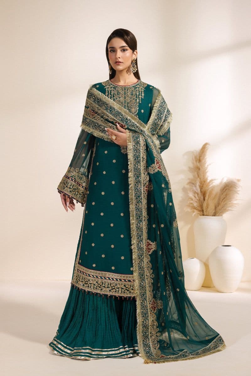 Embroidered Chiffon Unstitched Suit thumbnail
