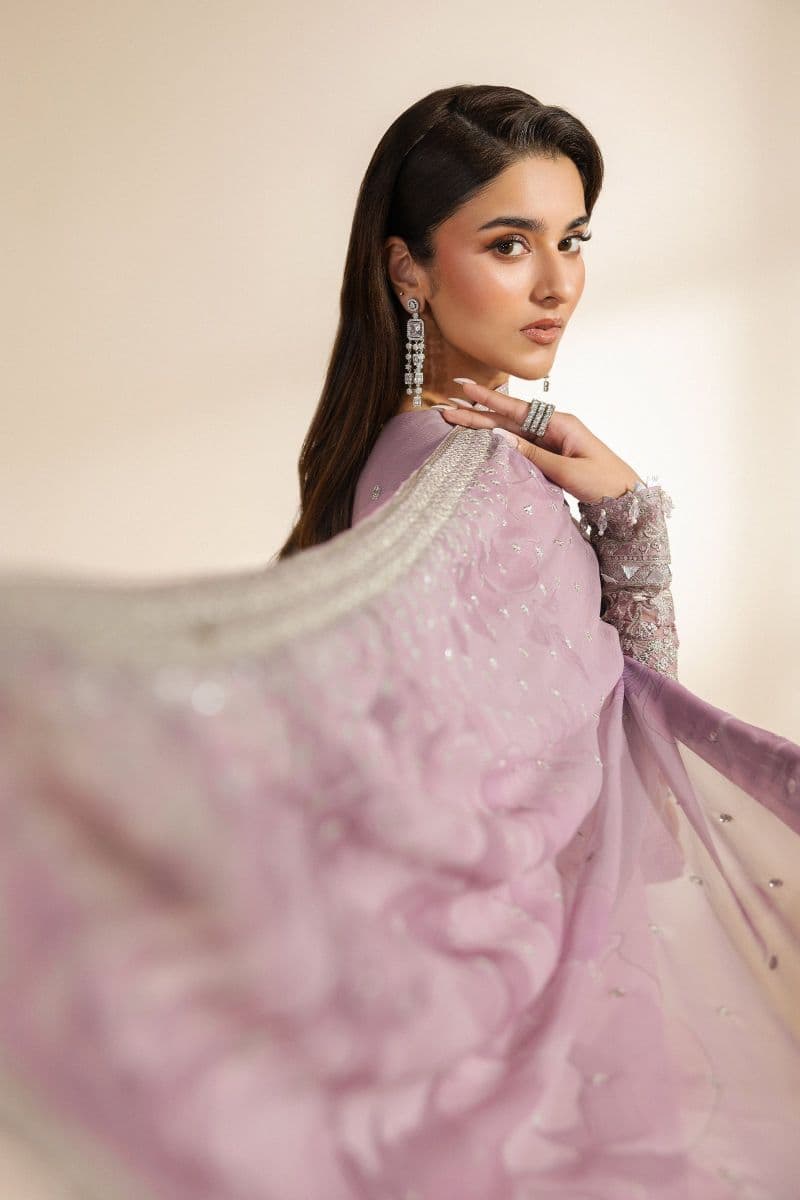 Embroidered Chiffon Unstitched Suit thumbnail