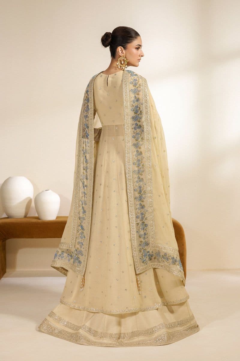 Embroidered Chiffon Unstitched Suit thumbnail