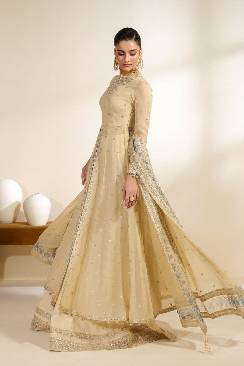 Embroidered Chiffon Unstitched Suit thumbnail