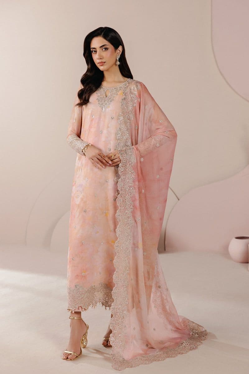 Embroidered Chiffon Unstitched Suit thumbnail