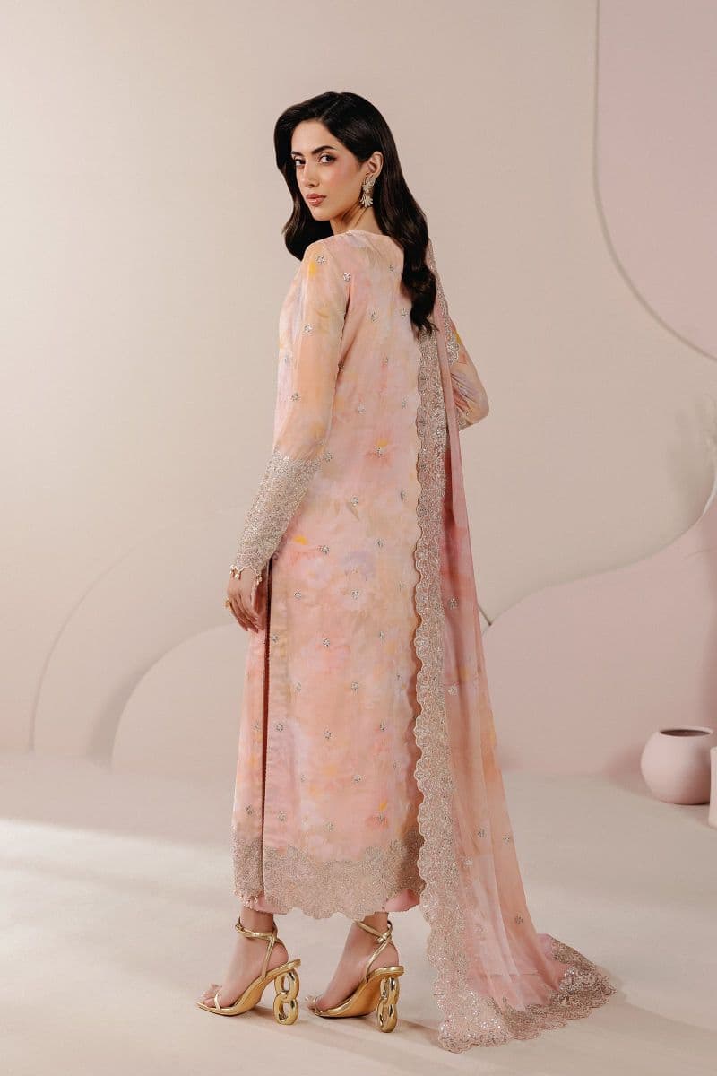 Embroidered Chiffon Unstitched Suit thumbnail