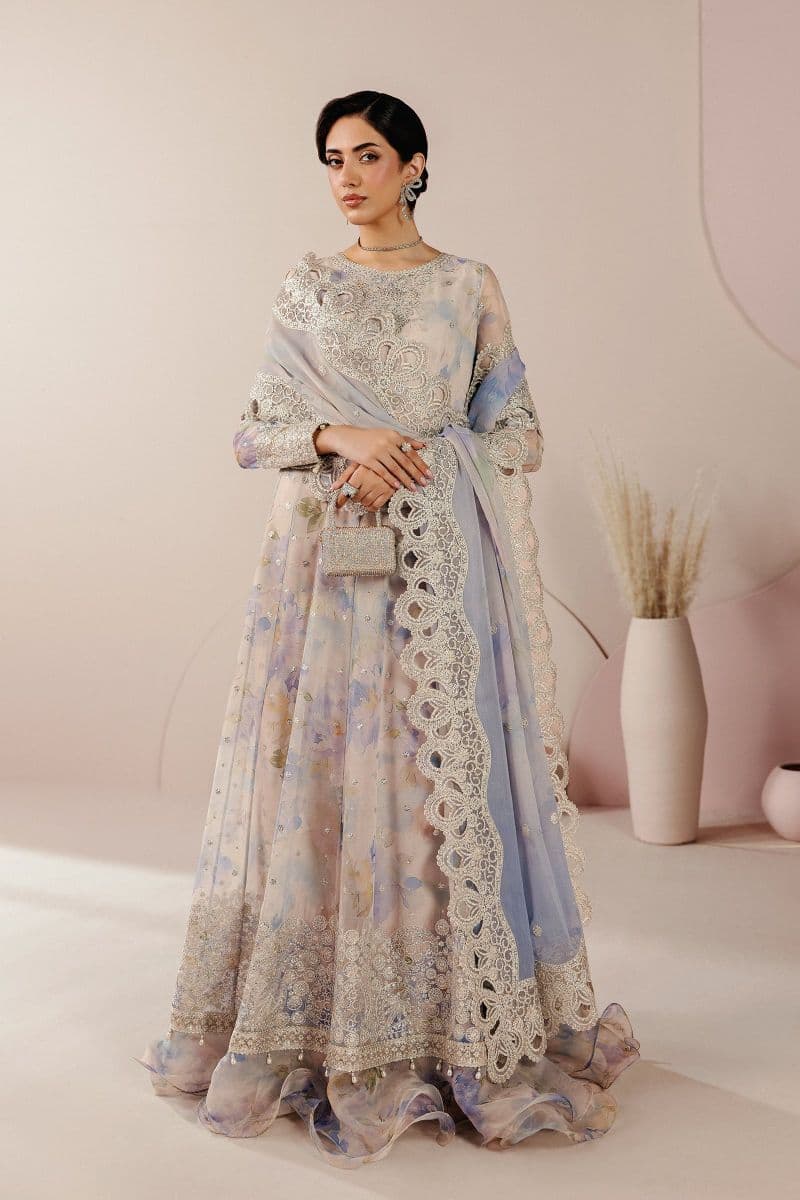Embroidered Chiffon Unstitched Suit thumbnail