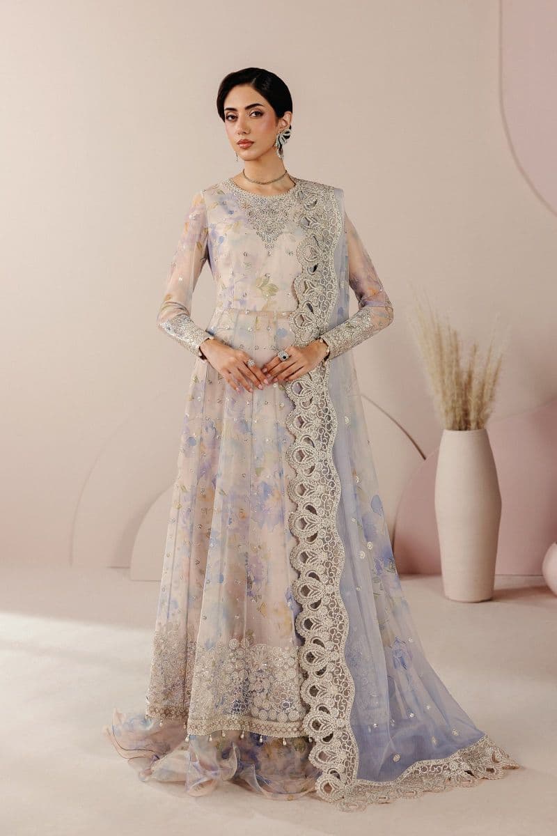Embroidered Chiffon Unstitched Suit thumbnail