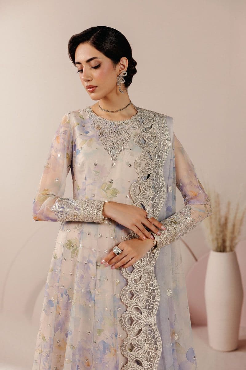 Embroidered Chiffon Unstitched Suit thumbnail