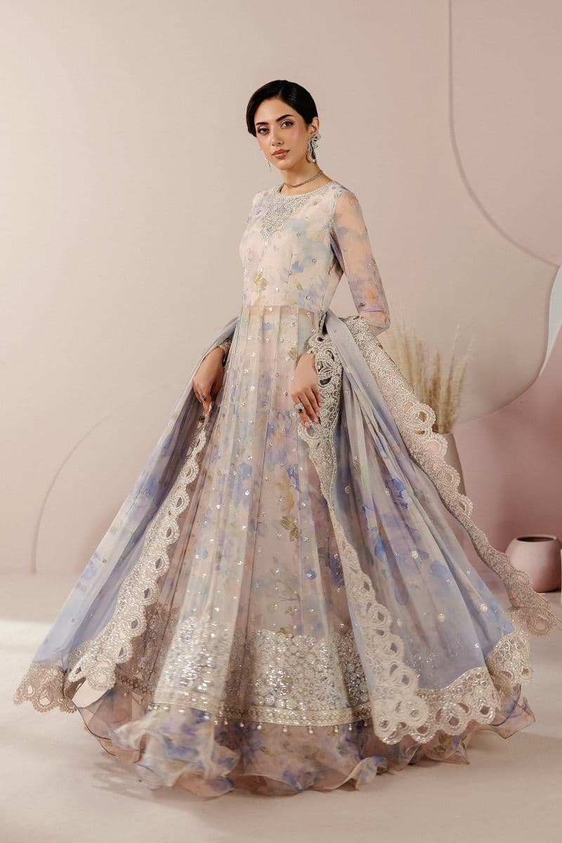 Embroidered Chiffon Unstitched Suit thumbnail