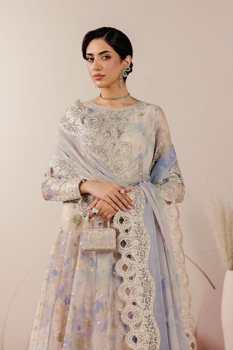 Embroidered Chiffon Unstitched Suit thumbnail