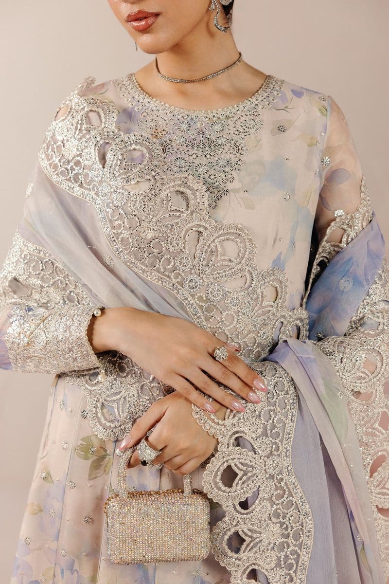 Embroidered Chiffon Unstitched Suit thumbnail