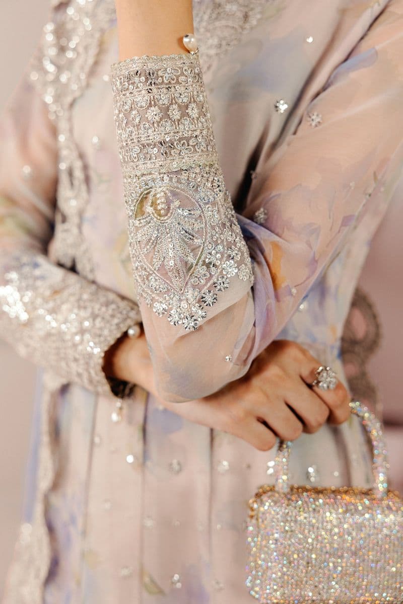 Embroidered Chiffon Unstitched Suit thumbnail