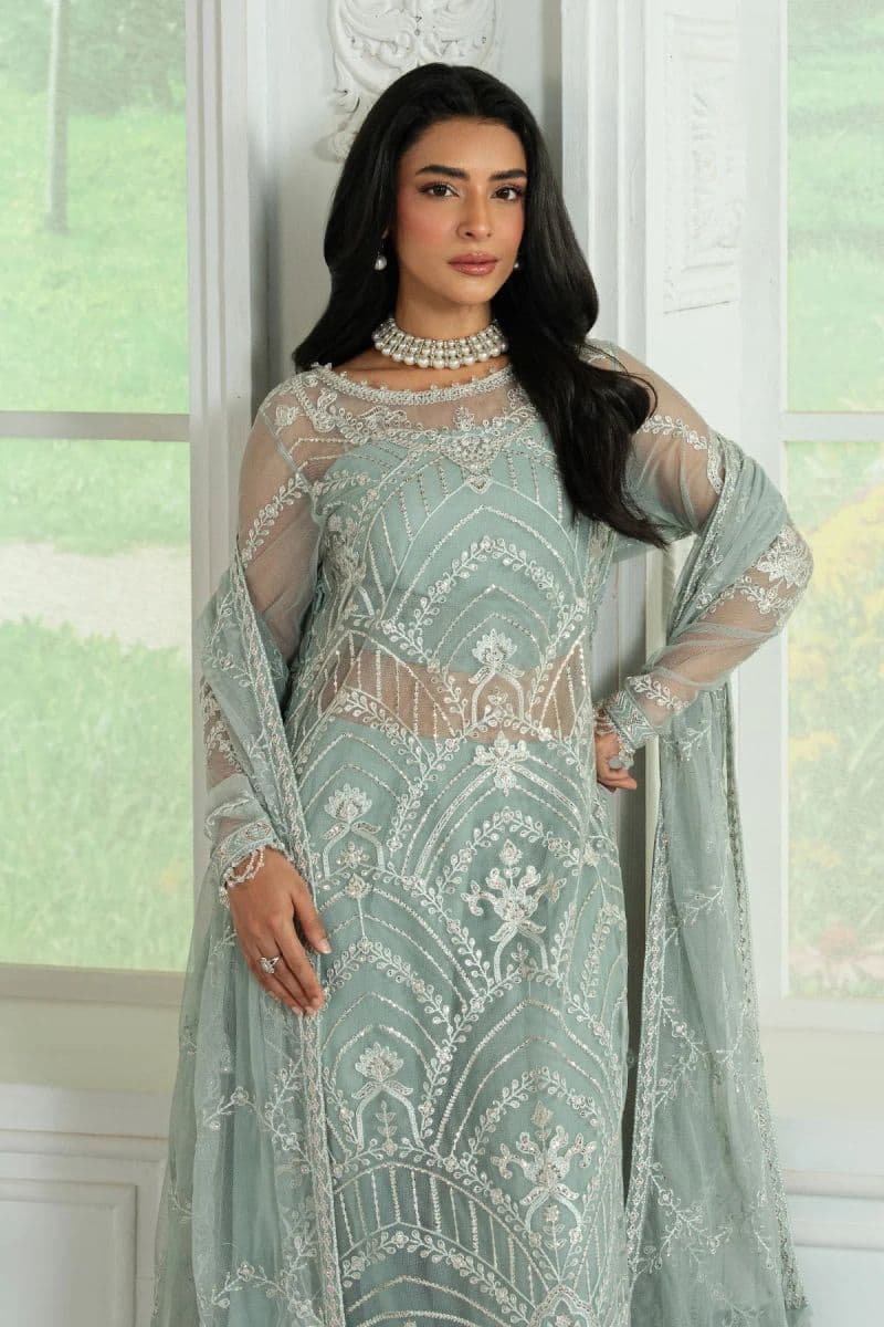 Embroidered Raw Silk Ready-to-Wear Suit (ZRI-01) thumbnail