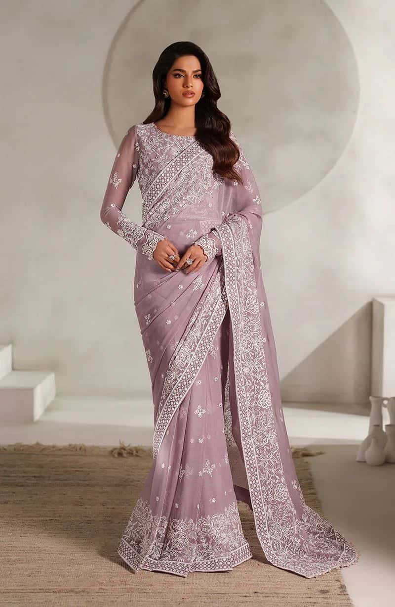 Embroidered Raw Silk Ready-to-Wear Suit (MT-05)