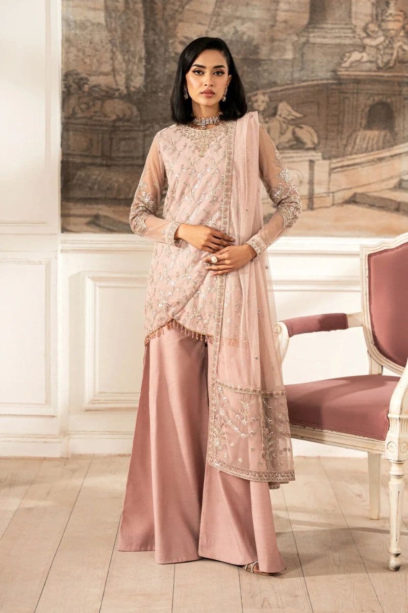 Embroidered Raw Silk Ready-to-Wear Suit (ZFE-03) thumbnail