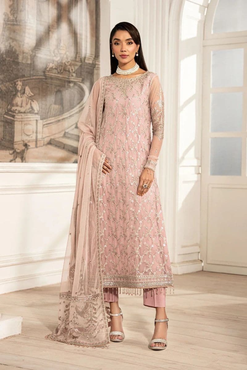 Embroidered Raw Silk Ready-to-Wear Suit (ZFE-03) thumbnail