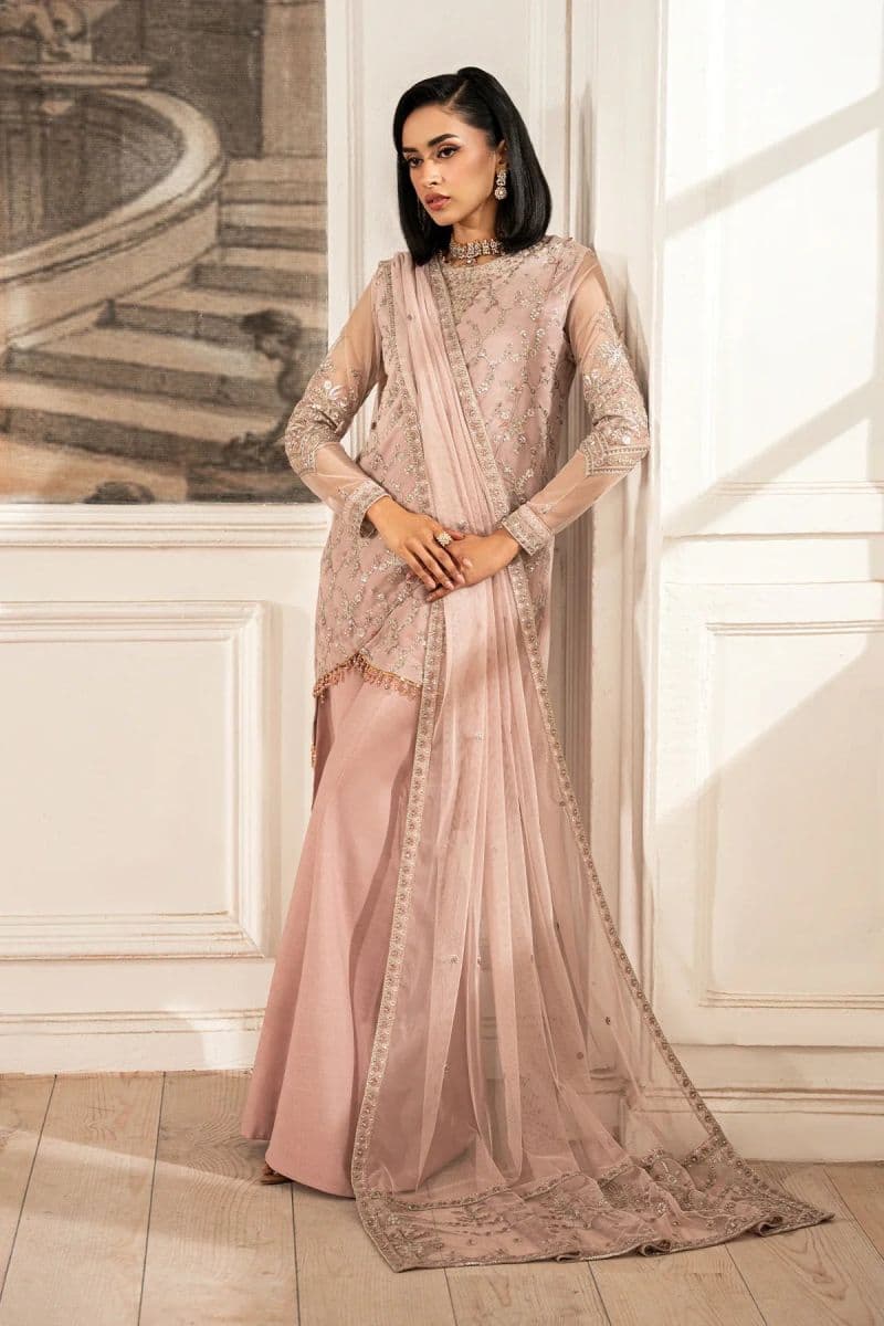 Embroidered Raw Silk Ready-to-Wear Suit (ZFE-03) thumbnail